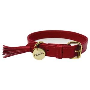 collar rojo